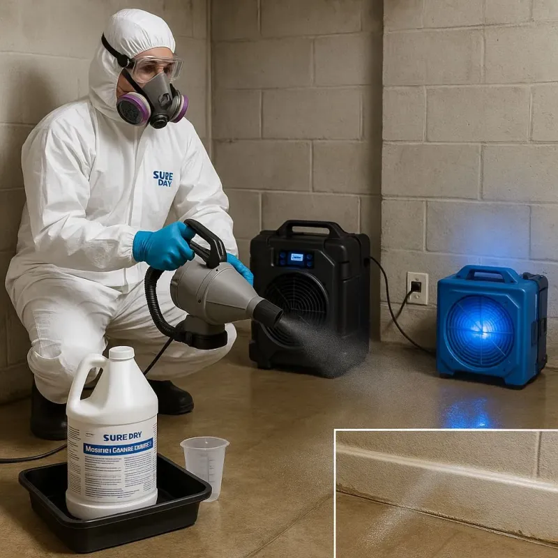 Sanitization and Odor Removal process in Voorheesville, NY
